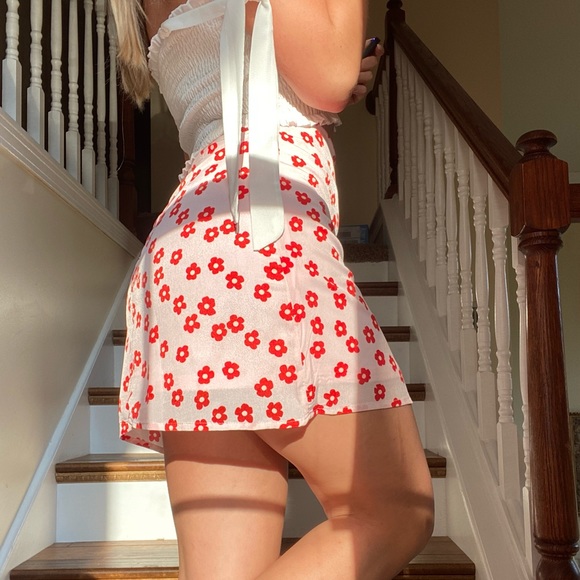 Floral high rise skirt - Picture 4 of 5